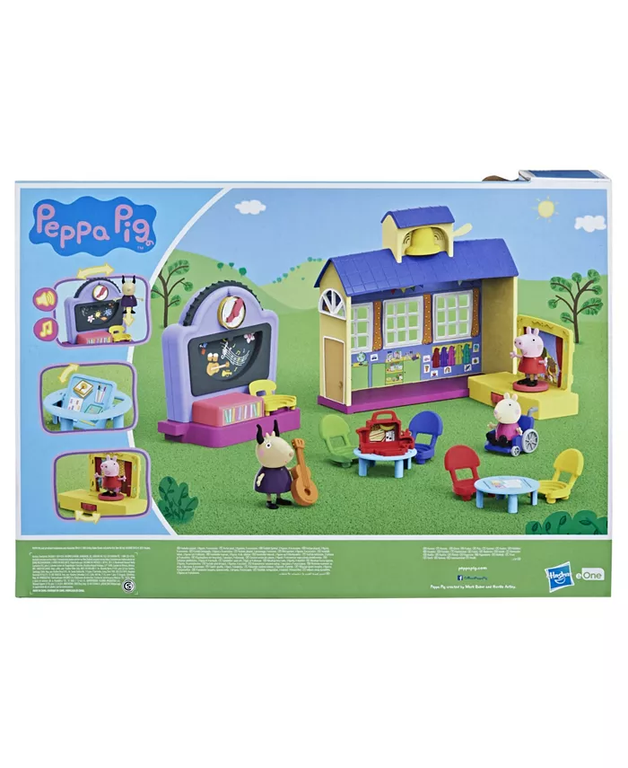 Peppa Pig Pep School House Set， 12 Piece - Mycitystee