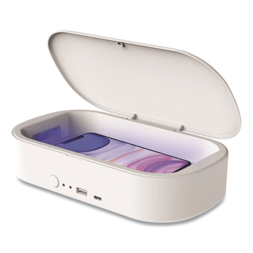 NuvoMed Portable UV Sterilizer for Mobile Phones， White (PUS60883) - Mycitystee