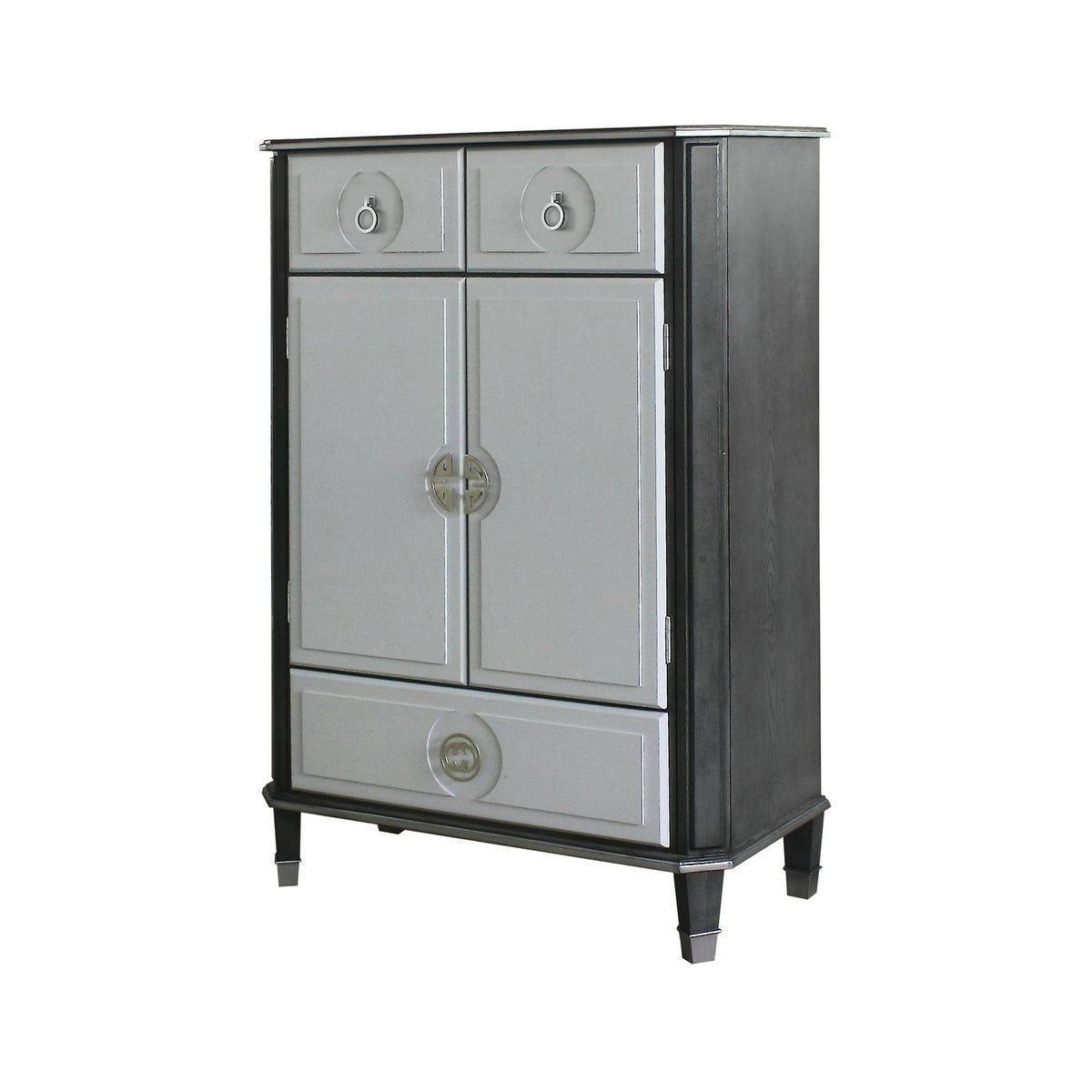 ACME House Beatrice Chest in Charcoal and Light Gray - - 32710459 - Mycitystee
