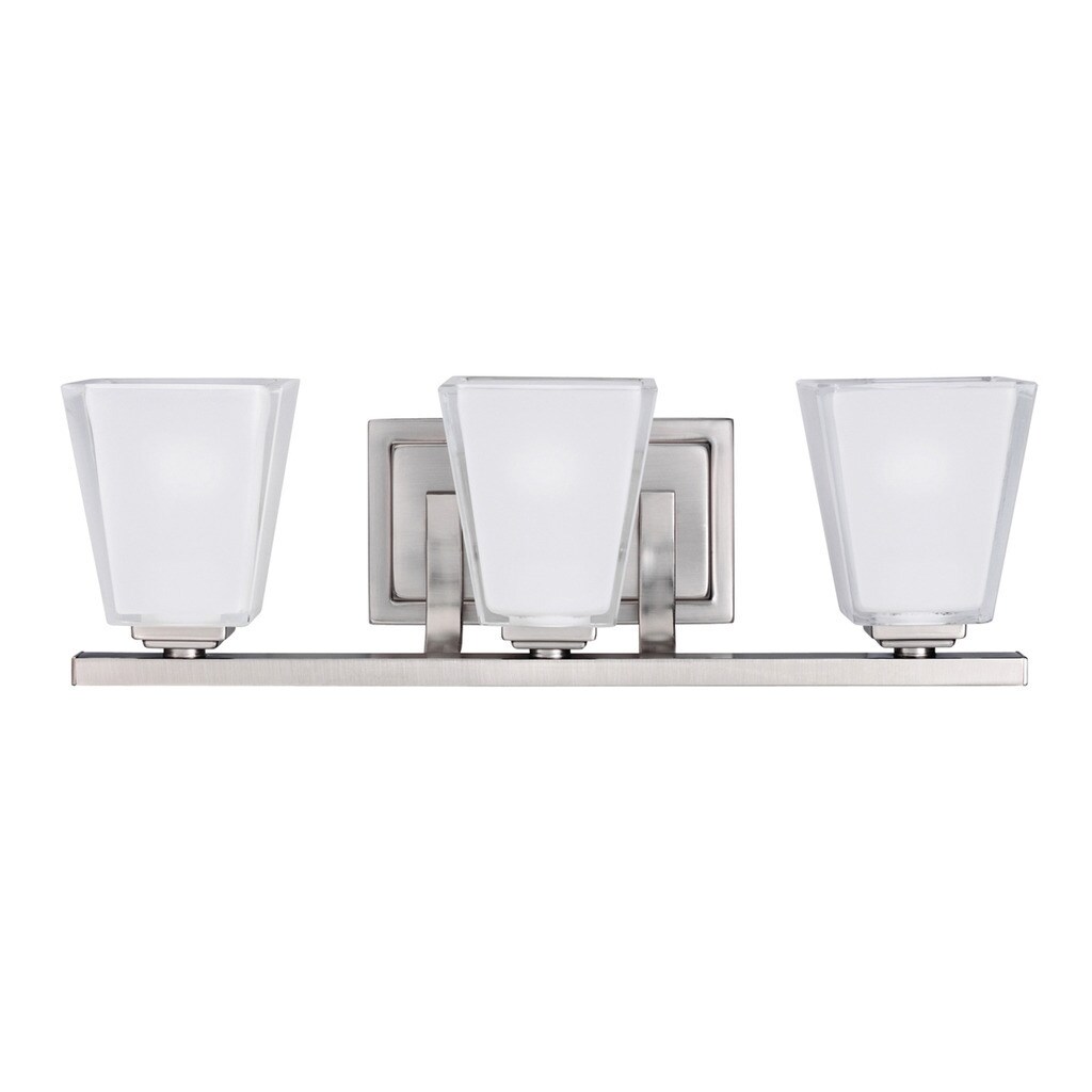 Kichler Lighting Urban Ice Collection 3-light Antique Pewter Bath/Vanity Light - Mycitystee