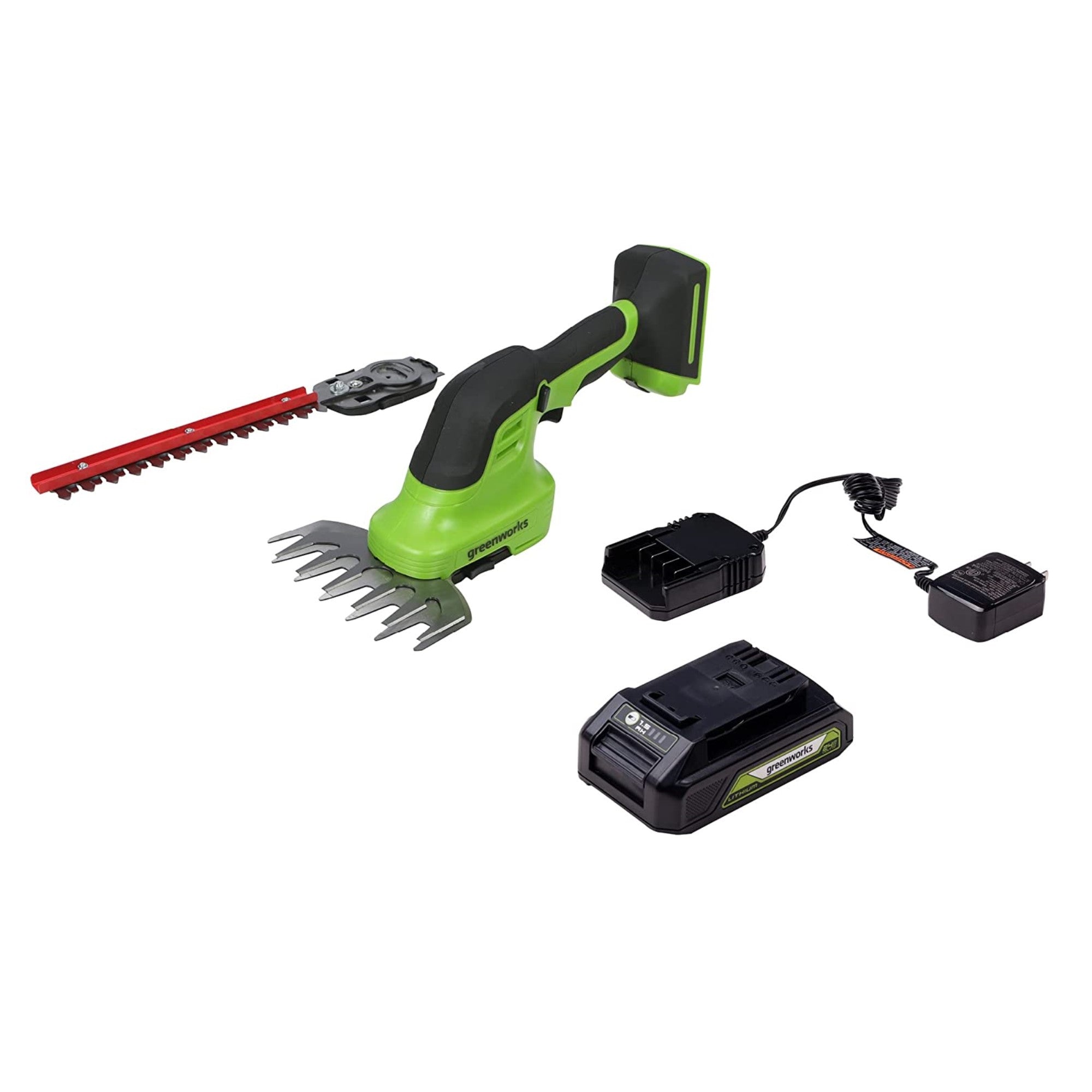 24V Shear Shrubber w/ 1.5Ah USB Battery  Charger - Mycitystee