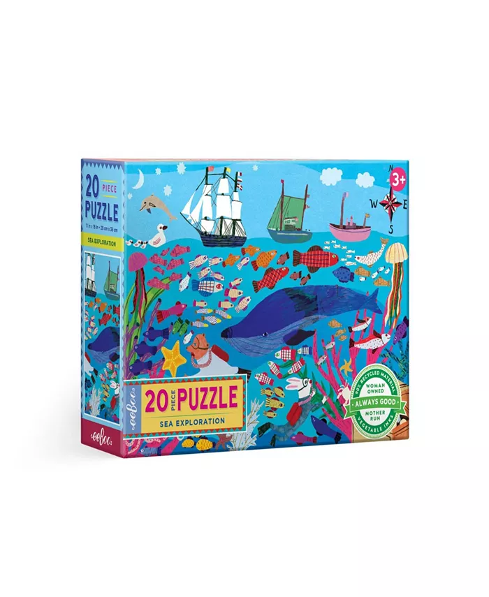 Eeboo Sea Exploration 20 Piece Big Puzzle - Mycitystee
