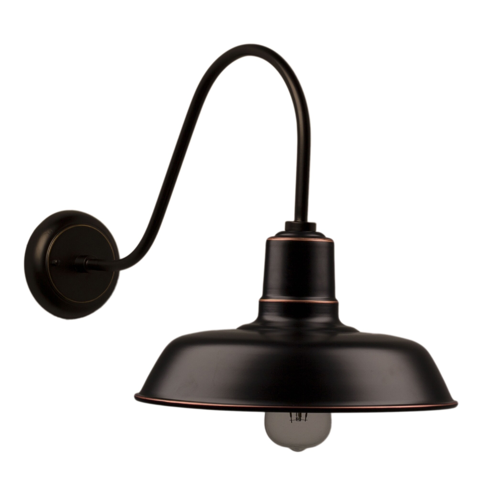 Logan 1 Light Outdoor Barn Lighting in Oil Rubbed Bronze Shopping - The Best Deals on Outdoor Barn Lights | 35269643 - Mycitystee