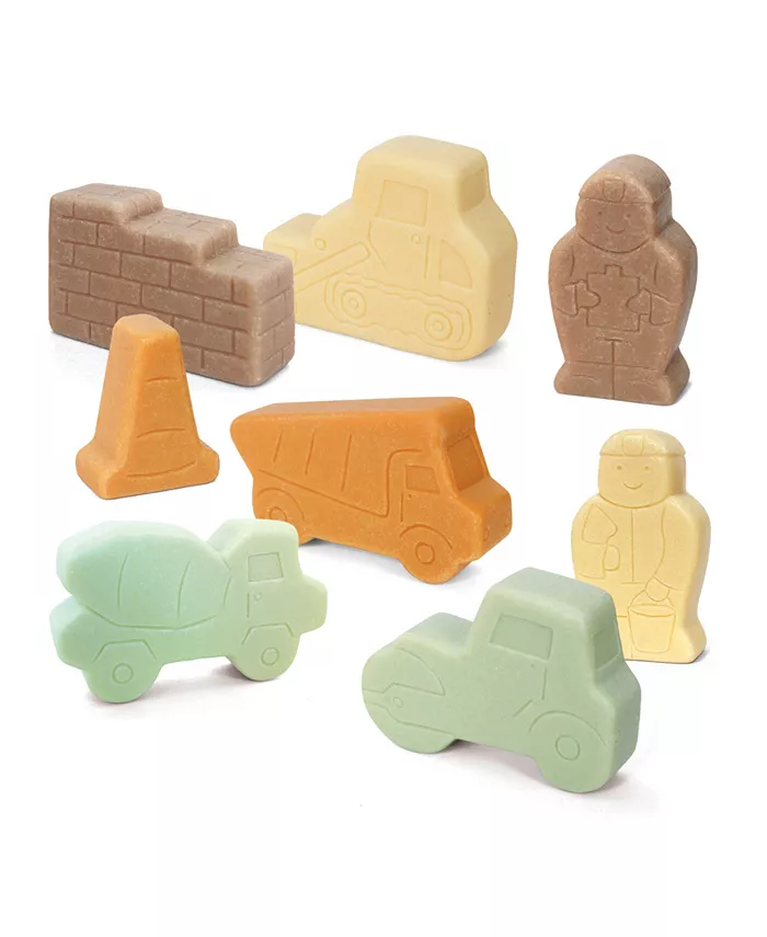 Yellow Door Little Lands Construction， Set of 8 - Mycitystee