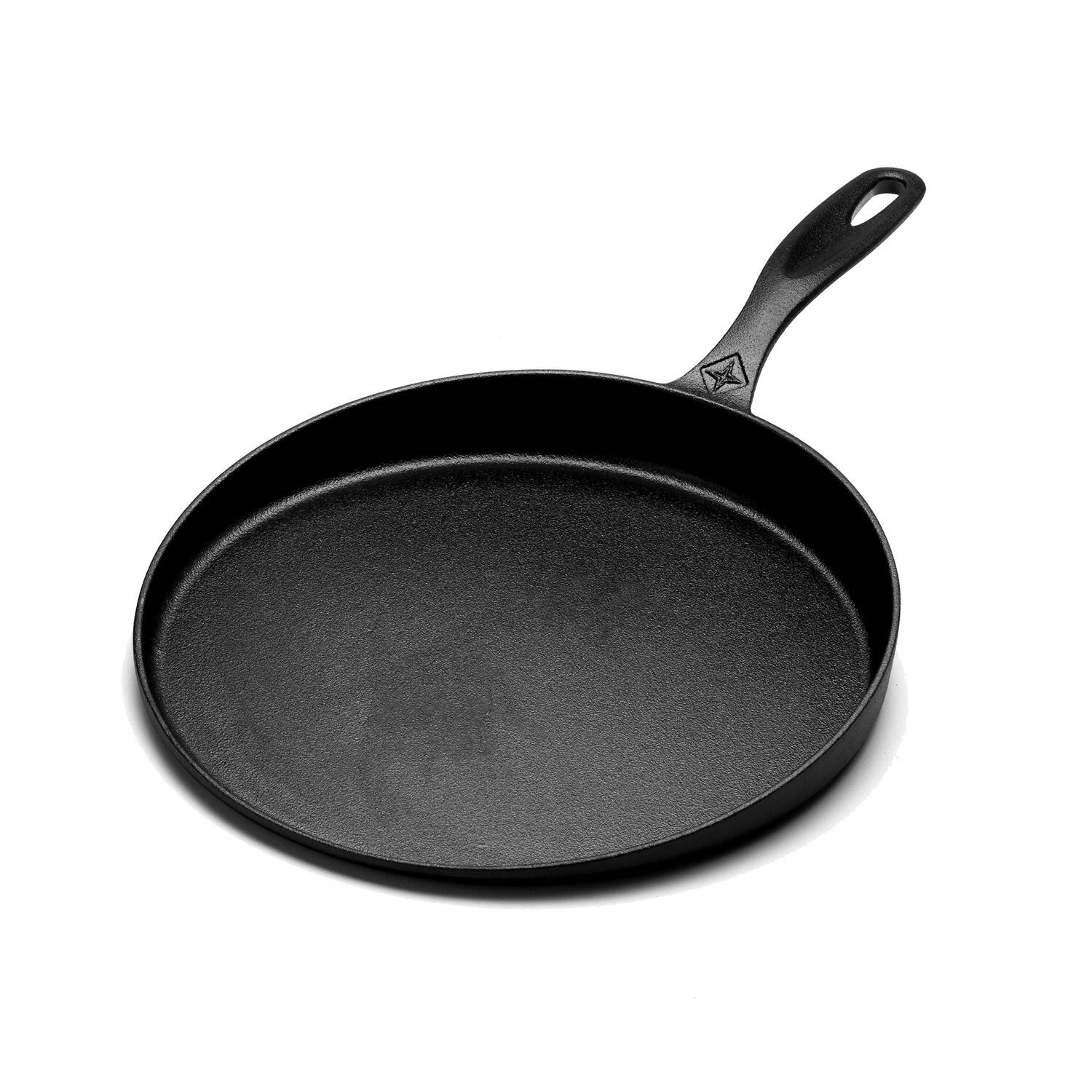 Barebones Living 12-Inch Cast Iron Flat Pan - Mycitystee