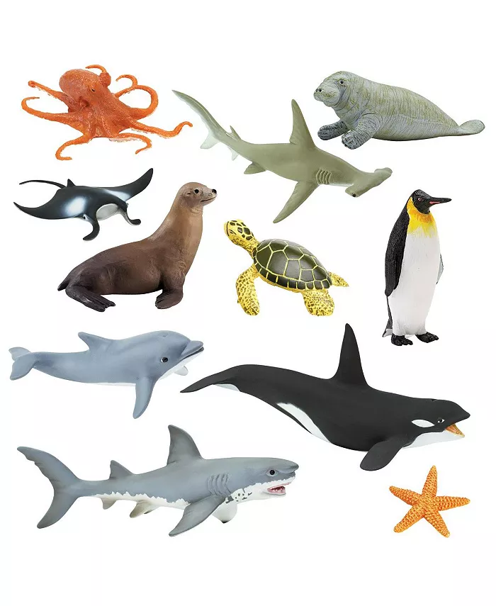 Kaplan Early Learning Animals of the Sea - Set of 11 - Mycitystee