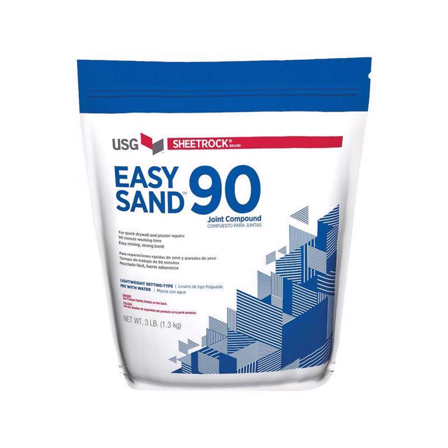 USG Sheetrock Natural Easy Sand Joint Compound 3 lb - Mycitystee