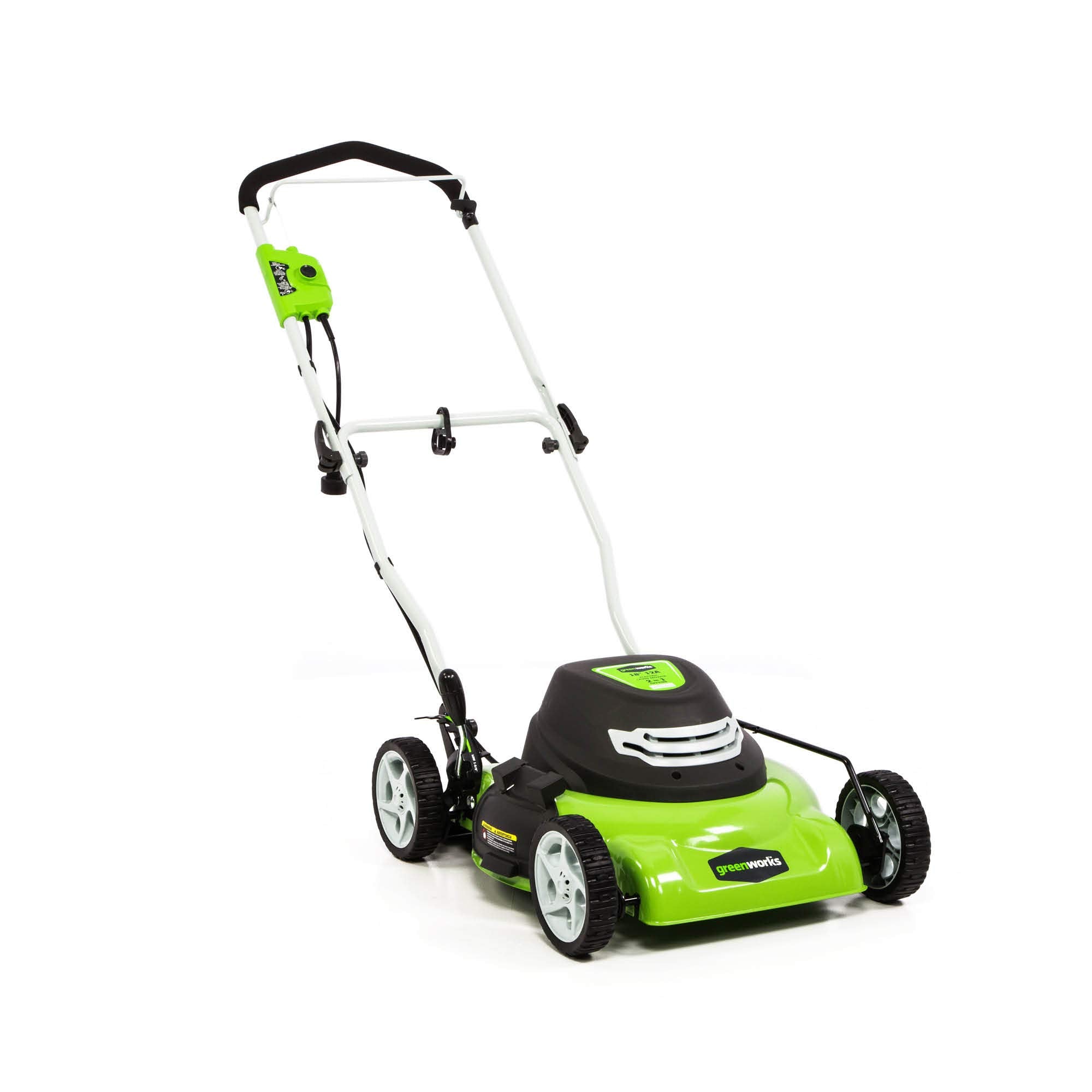 12 Amp Corded 18-Inch Lawn Mower | Greenworks Tools - Mycitystee