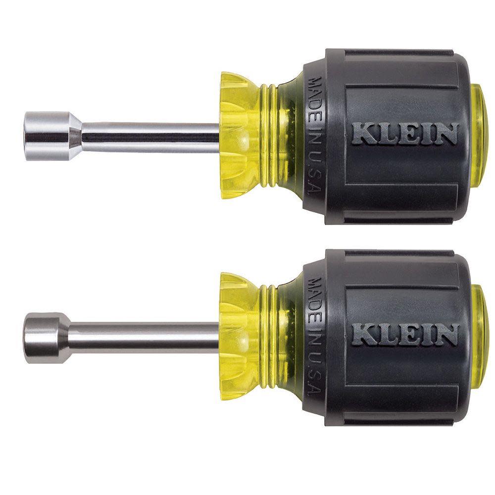 Klein Tools Magnetic Stubby Nut Driver Set 2 Pc 610M from Klein Tools - Mycitystee