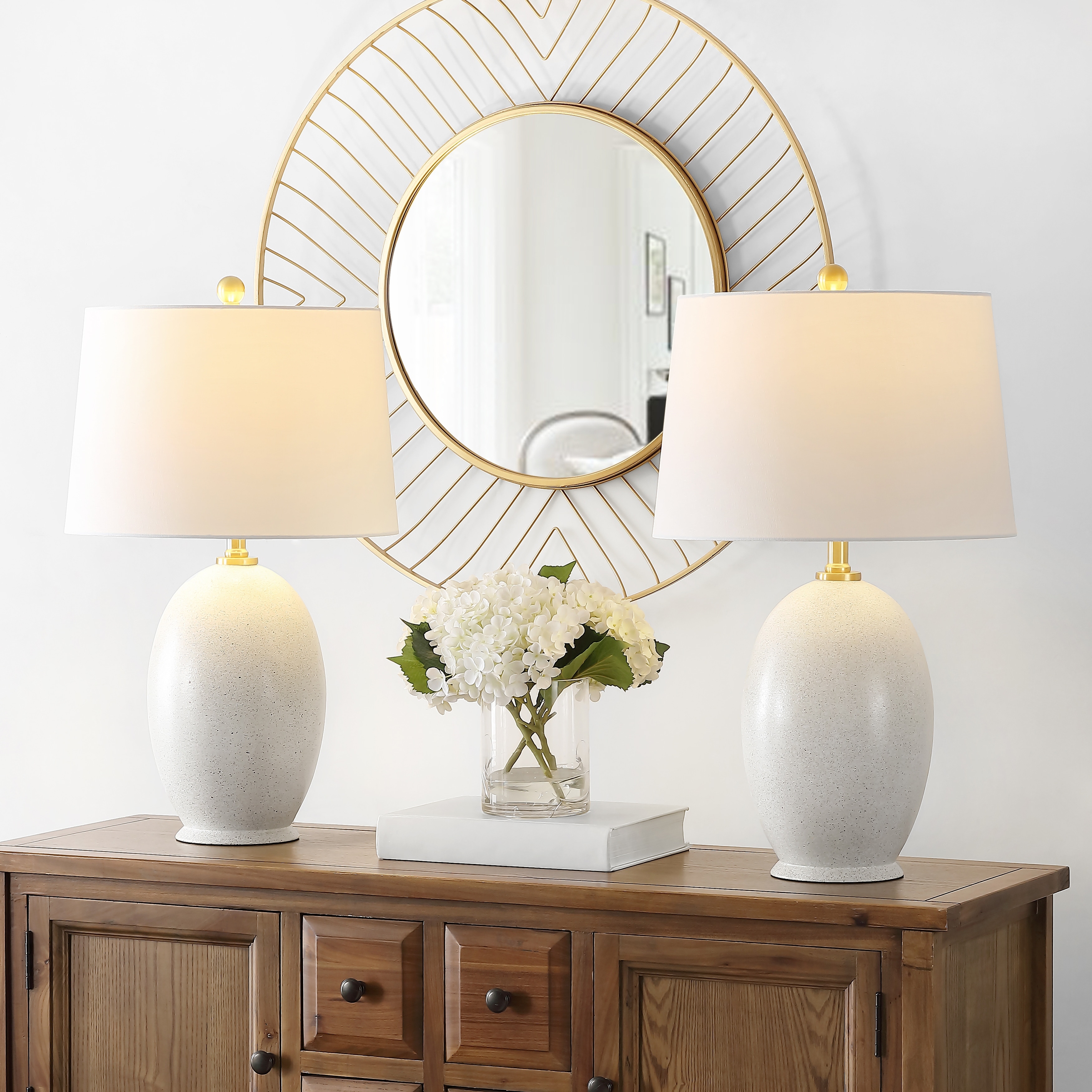 SAFAVIEH Lighting Vemeli 26-inch LED Table Lamp (Set of 2) - 15