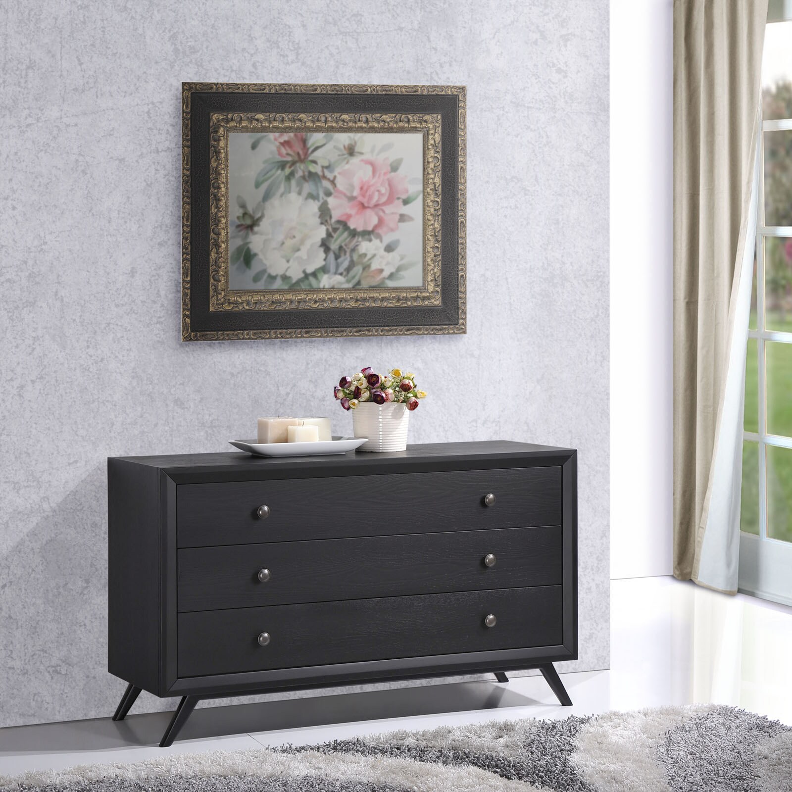 Tracy 3-drawer Wood Dresser - - 9756270 - Mycitystee
