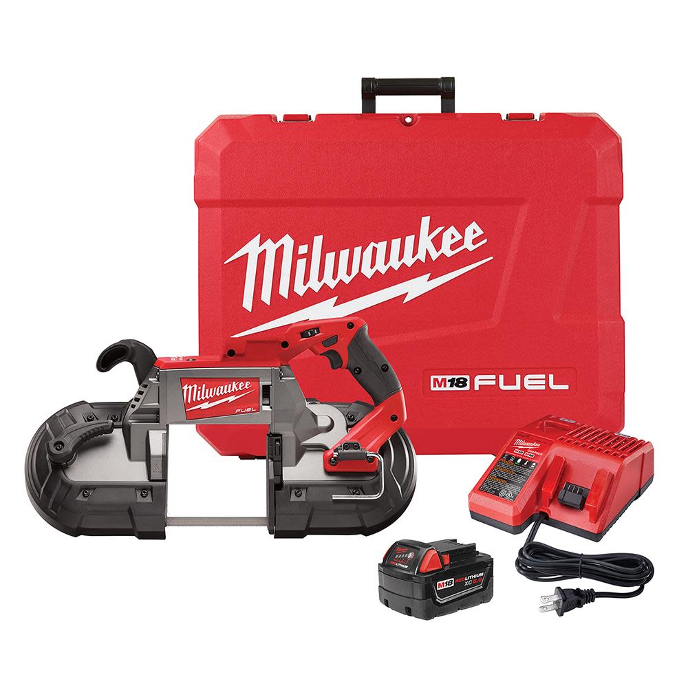 Milwaukee M18 FUEL Deep Cut Band Saw - 1 Battery Kit 2729-21 from Milwaukee - Mycitystee