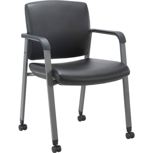 Lorell Healthcare Guest Chair with Casters (30951) - Mycitystee