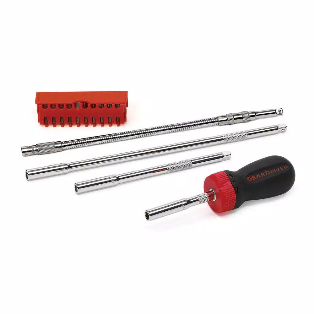 GEARWRENCH Ratcheting Screwdriver Stubby Set (15 per Pack) and#8211; XDC Depot - Mycitystee