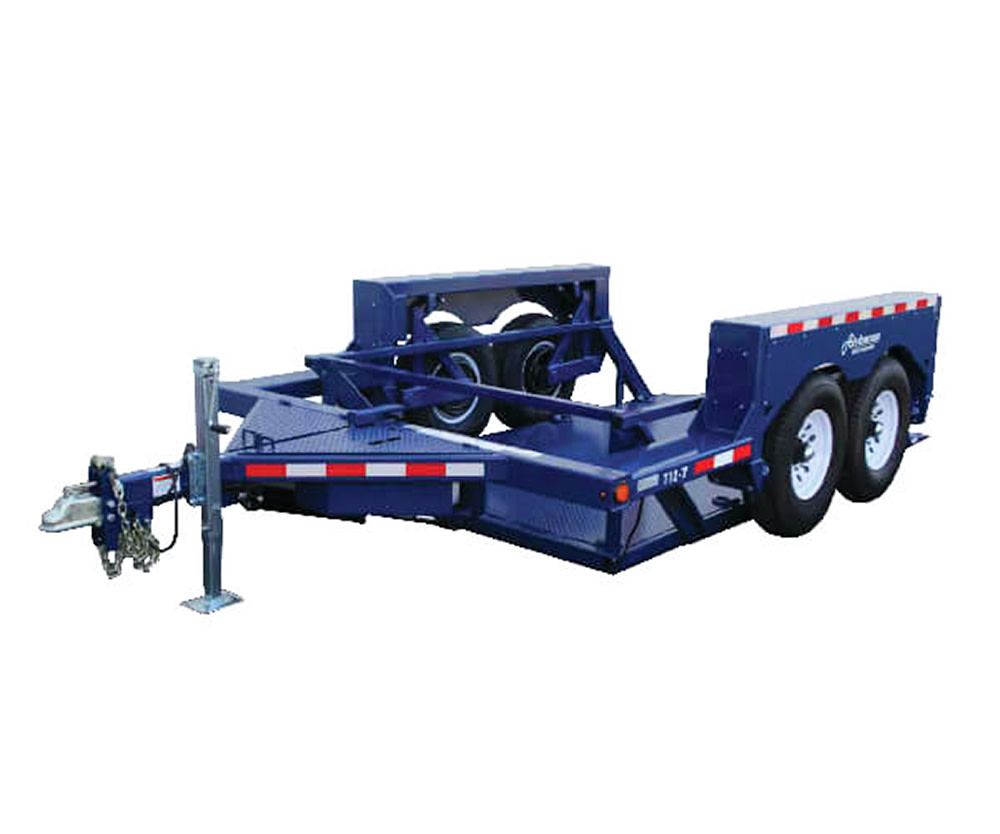 Air-tow 12' Drop Deck Flatbed Trailer 75
