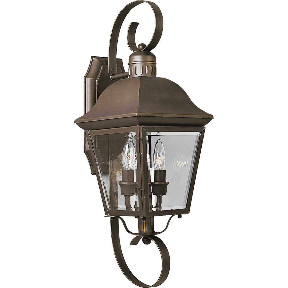 Andover Collection Two-Light Medium Wall Lantern - 21.25