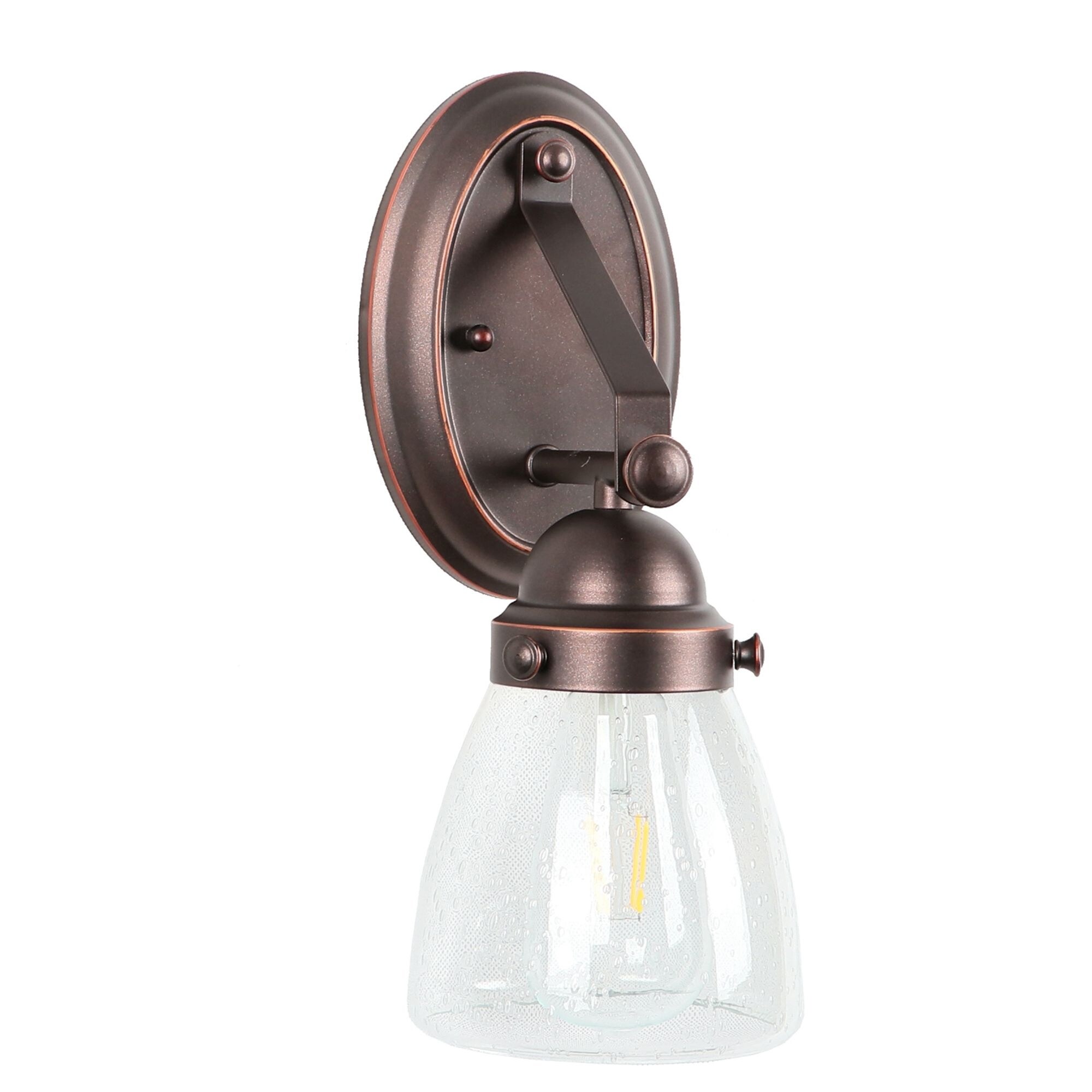 1 Light Vanity Wall Lighting - 5.5L x 6.25W x 13.5H in. - Mycitystee