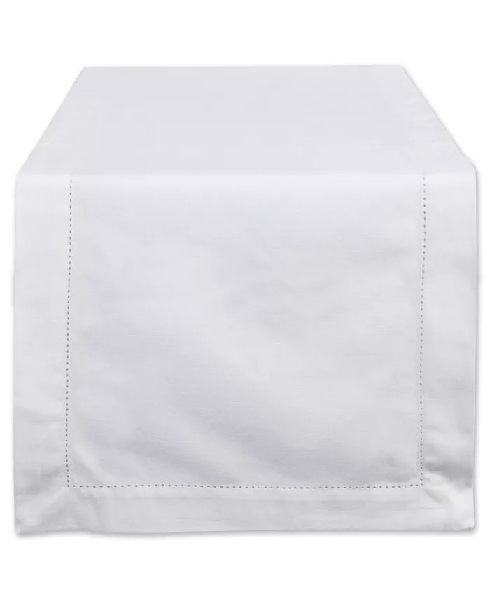 Design Imports Hemstitch Kitchen Table Runner 14