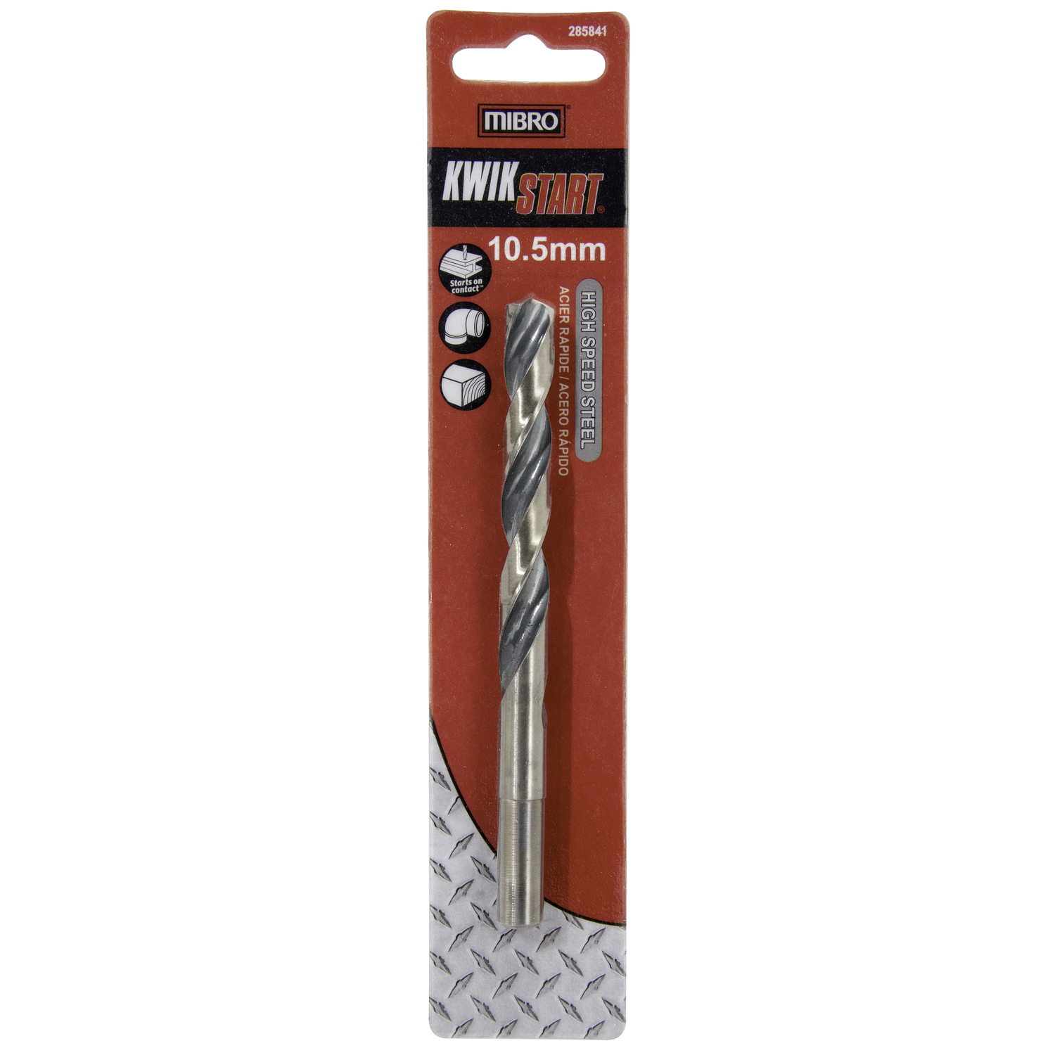 MIBRO 10.5 mm X 5-1/4 in. L High Speed Steel Metric Drill Bit 1 pc - Mycitystee