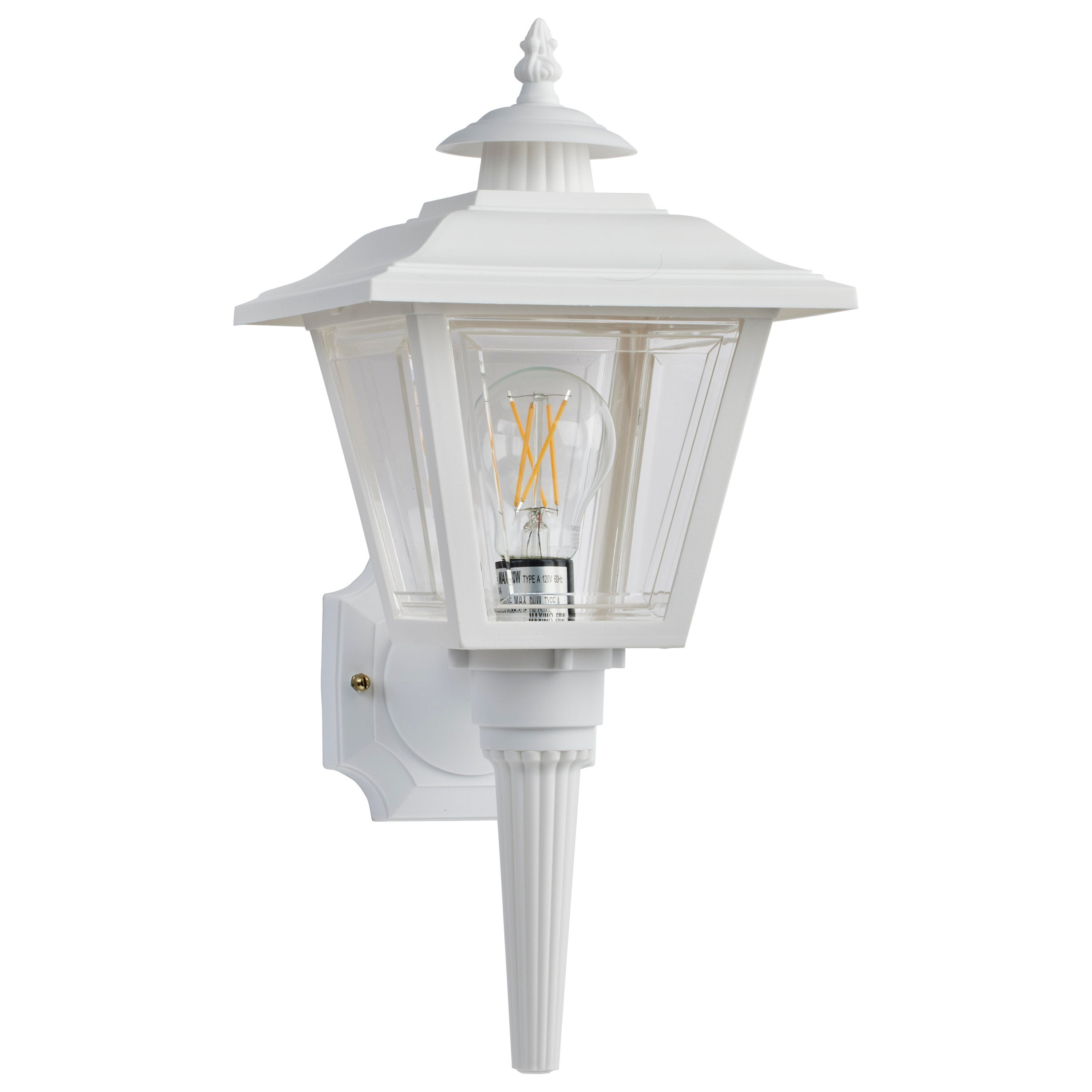 1-Light Poly 17 In. Coach Lantern Shopping - The Best Deals on Outdoor Wall Lanterns | 33548879 - Mycitystee