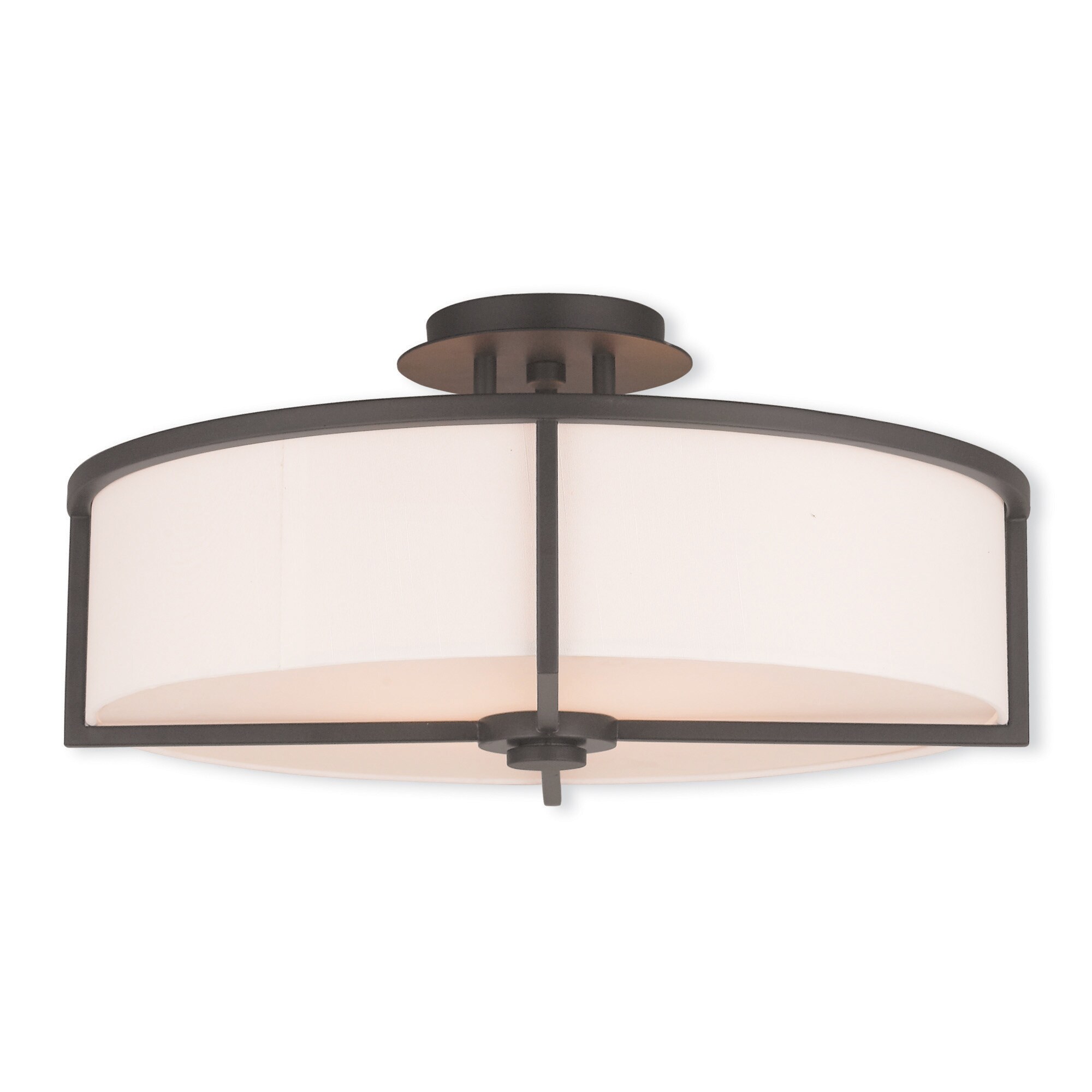 Semi-Flush-Bronze Semi-Flush - Mycitystee