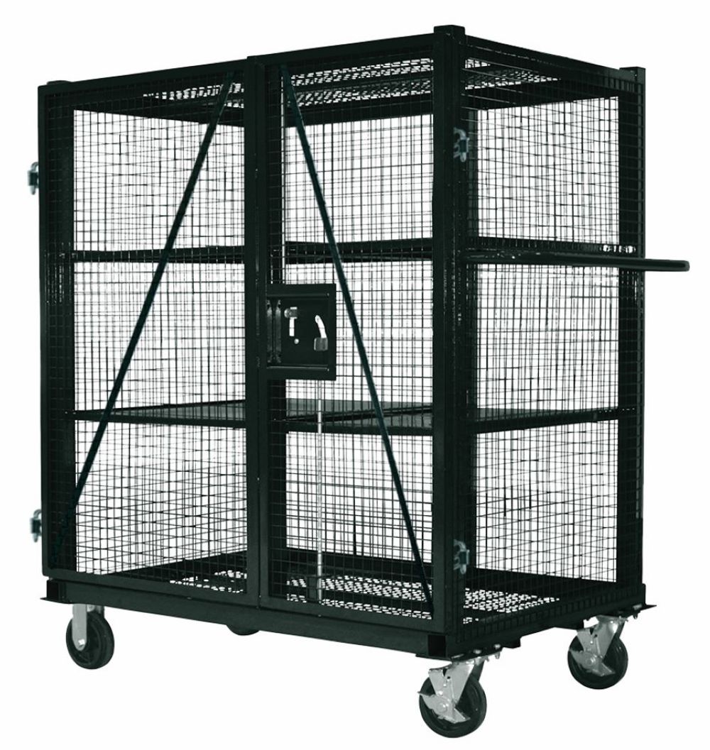Southwire Caged Security Cart Knock Down Stor Mac 60in 1500lb Capacity - Mycitystee