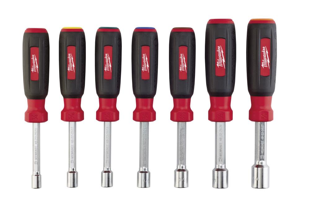 Milwaukee 7 pc HollowCore Magnetic SAE Nut Set 48-22-2507 from Milwaukee - Mycitystee