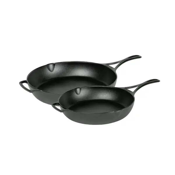 Lodge 2-Piece Blacklock Skillet Set - Mycitystee