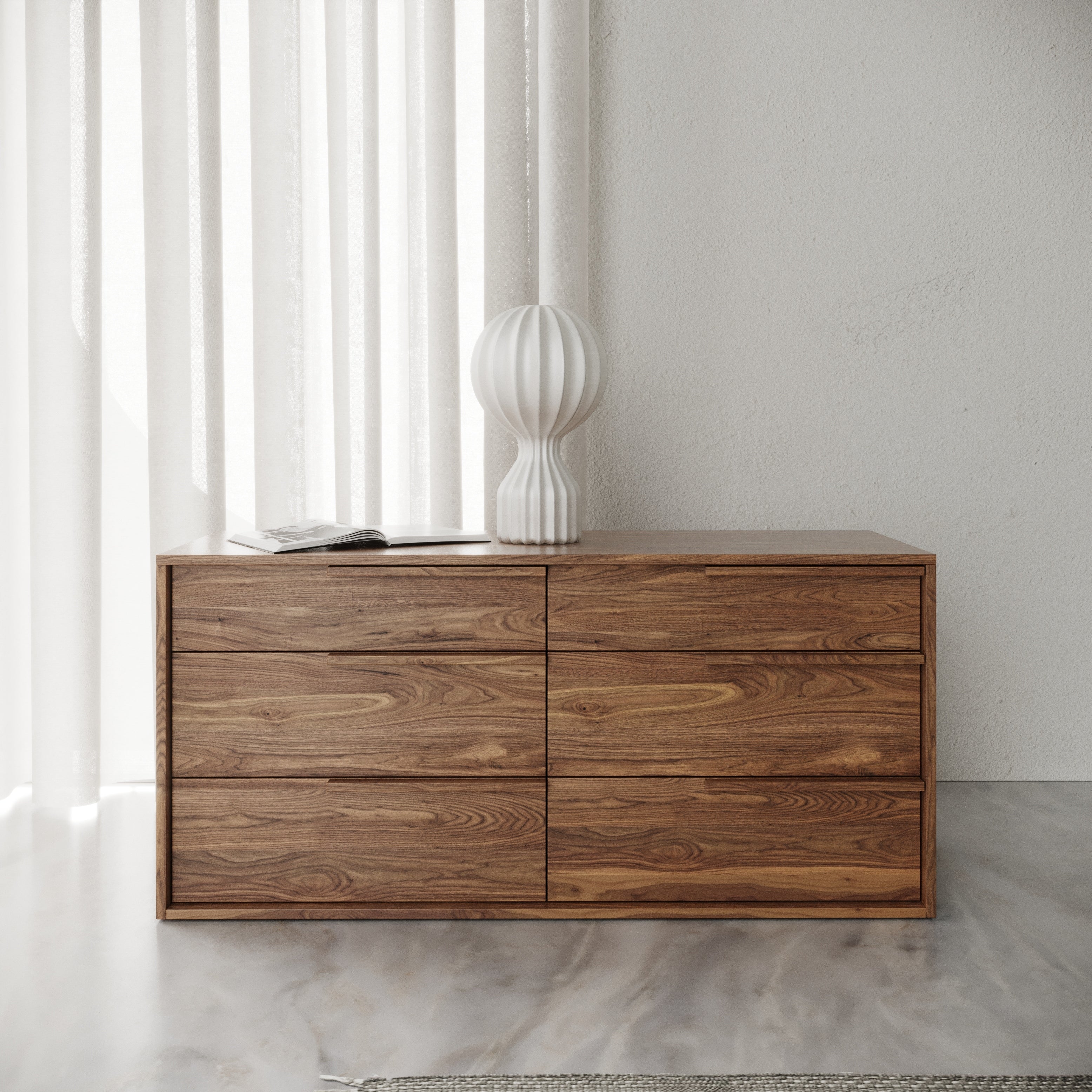 Modrest Amberlie Modern Walnut Dresser - - 34142575 - Mycitystee