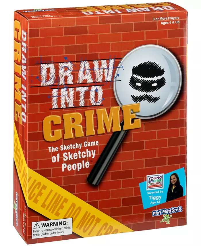 PLAYMONSTER Draw Into Crime - Mycitystee