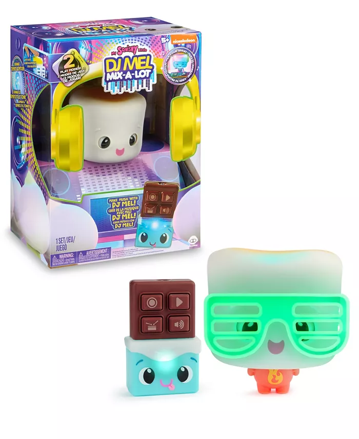 My Squishy Littles DJ Mixer Mel Marshmallow Set - Mycitystee