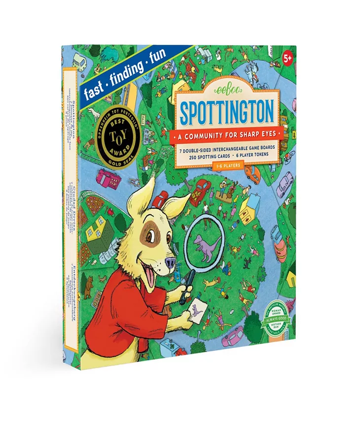 Eeboo Spottington Board Game - Mycitystee