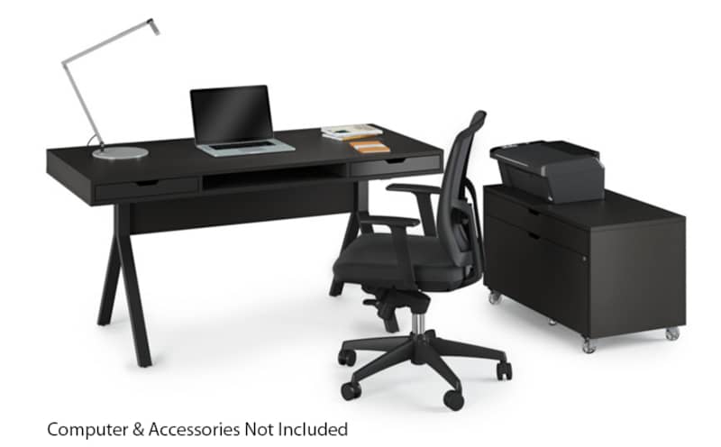 BDI Modica 6341 Charcoal Stained Ash Desk - Mycitystee