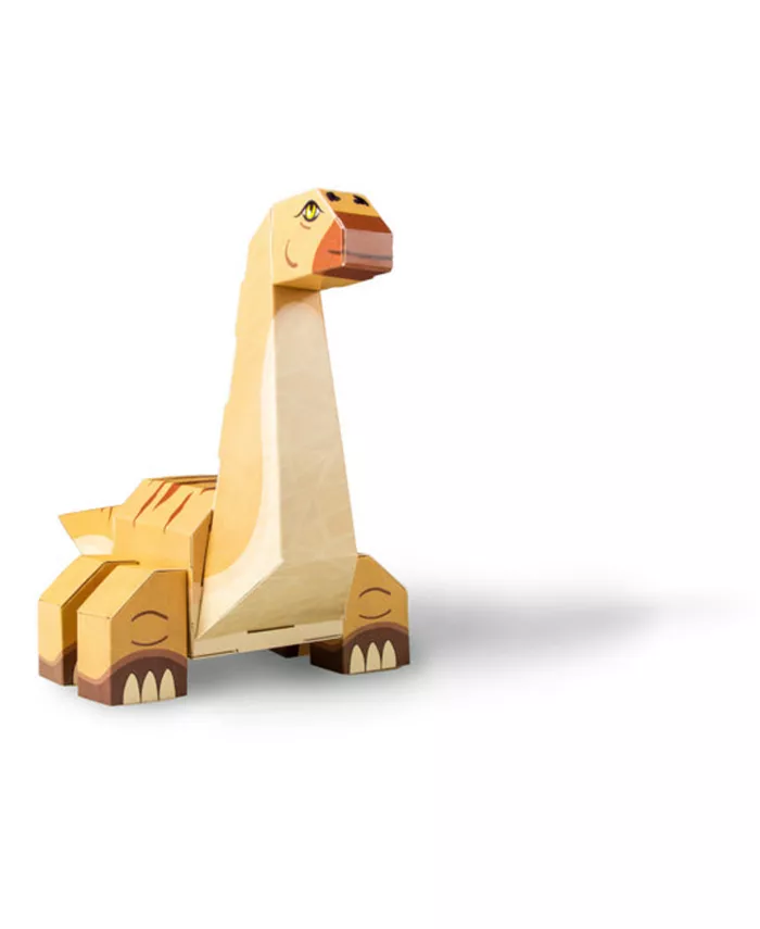 Cubles Brontosaurus  - A original Buildable 3D STEM Toy - Mycitystee