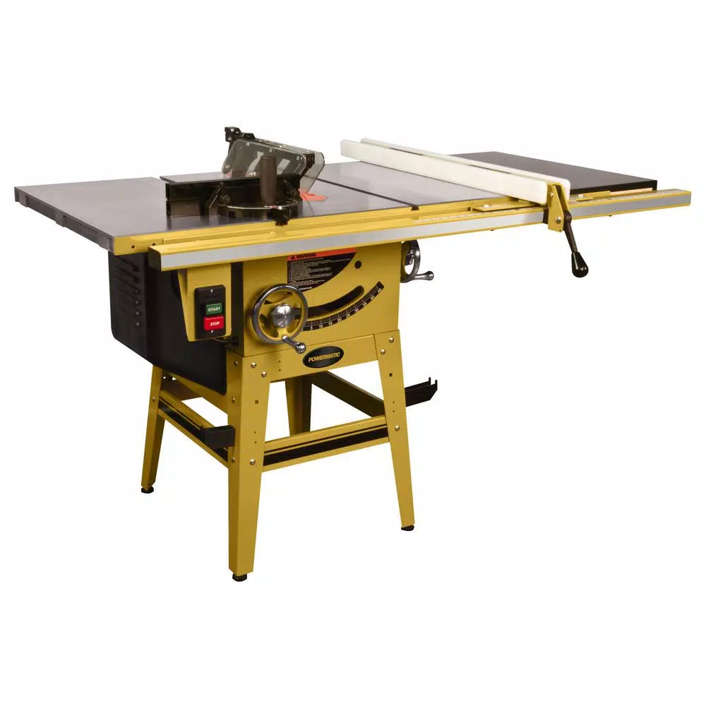 Powermatic 64B 115-Volt/230-Volt 1.75 HP 50 in. Riving Knife Table Saw and#8211; XDC Depot - Mycitystee