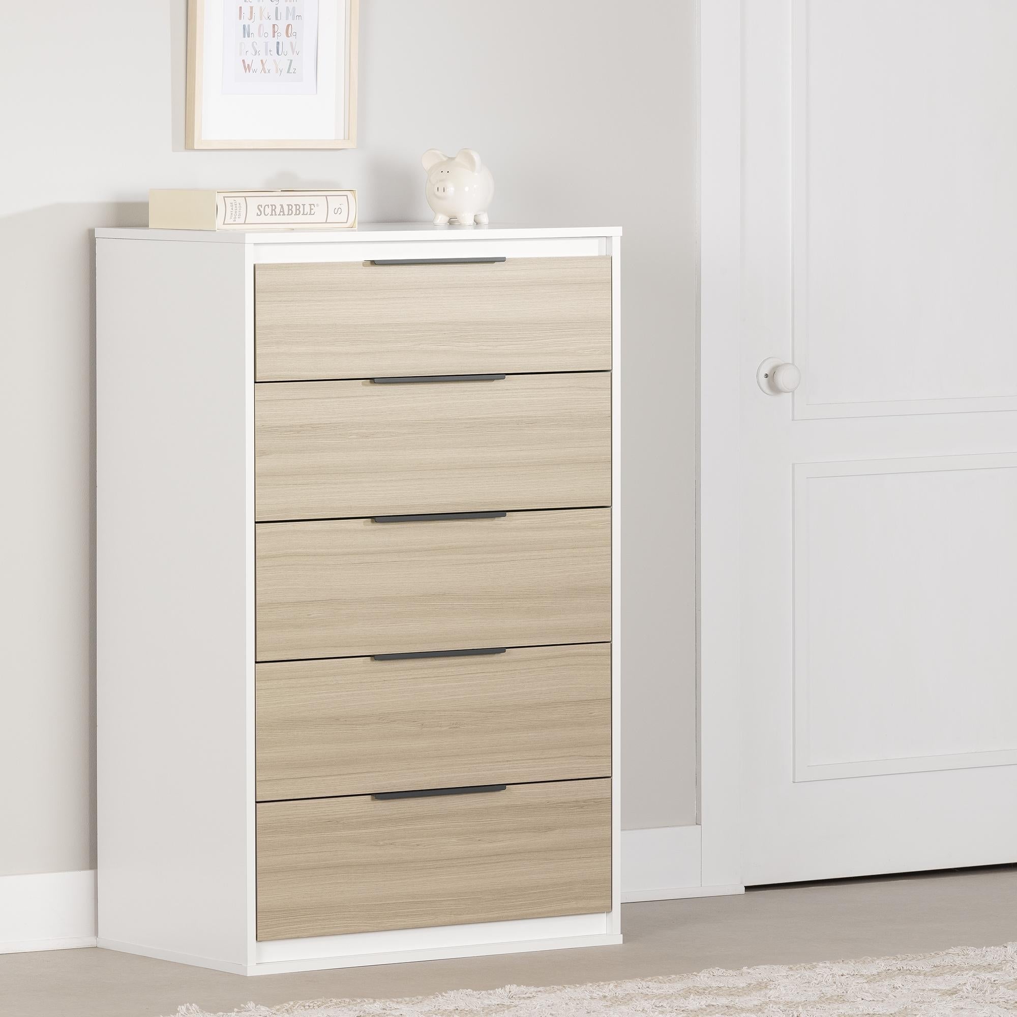 South Shore Hourra 5-Drawer Chest - - 37251640 - Mycitystee