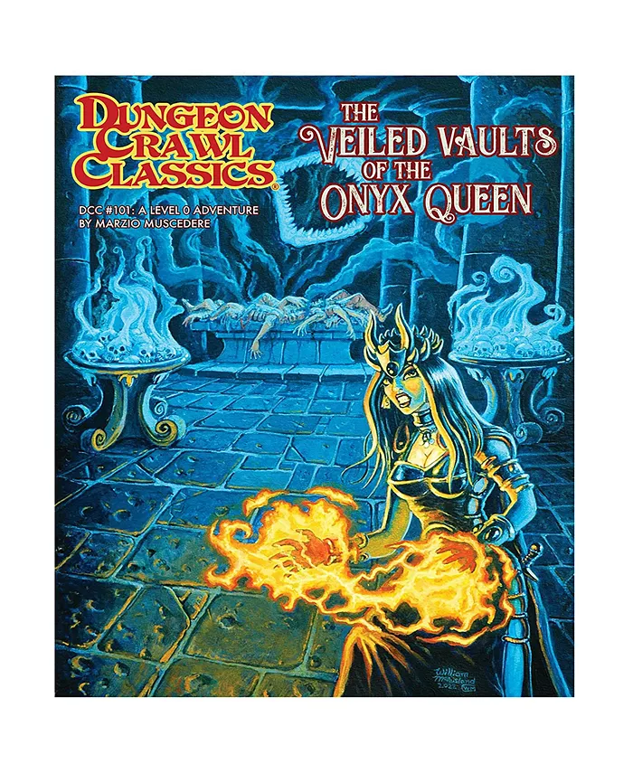 Goodman Games Dungeon Crawl Classics 101 The Veiled Vaults of the Onyx Queen - Mycitystee