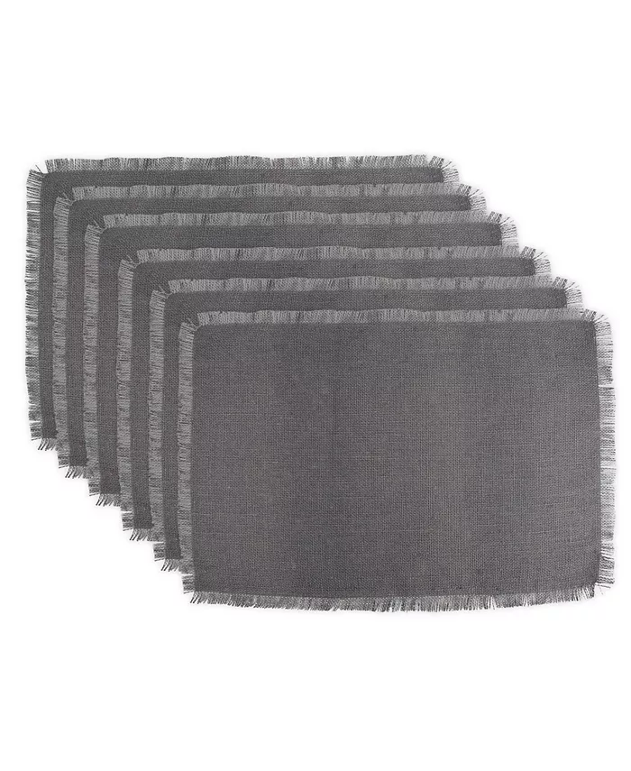 Design Imports Jute Placemat， Set of 6 - Mycitystee