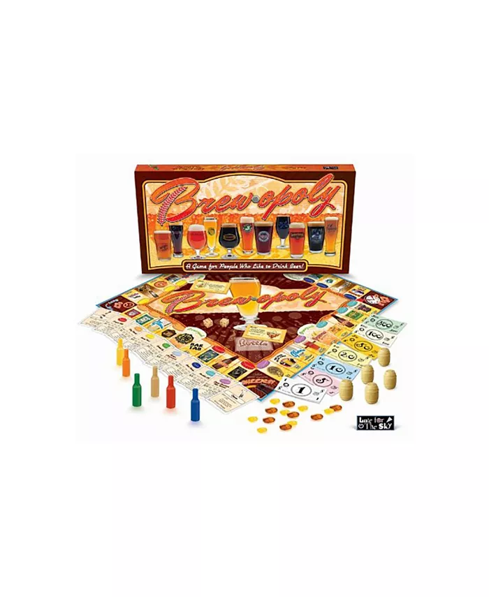 MasterPieces Puzzles Late for the Sky Brew-Opoly - Mycitystee