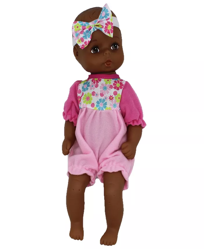 Baby's First by Nemcor Goldberger Doll Classic Softina Jumper African-American - Mycitystee