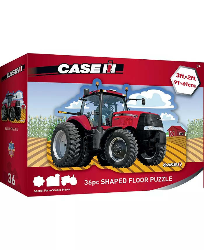 MasterPieces Puzzles MasterPieces - Case IH Shaped - 36 Piece Jigsaw Puzzle for Kids - Mycitystee