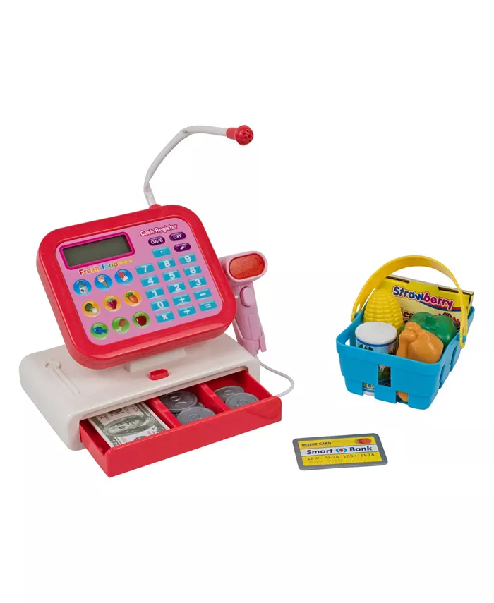 Huajun Cash Register Play Set， 7 Pieces - Mycitystee