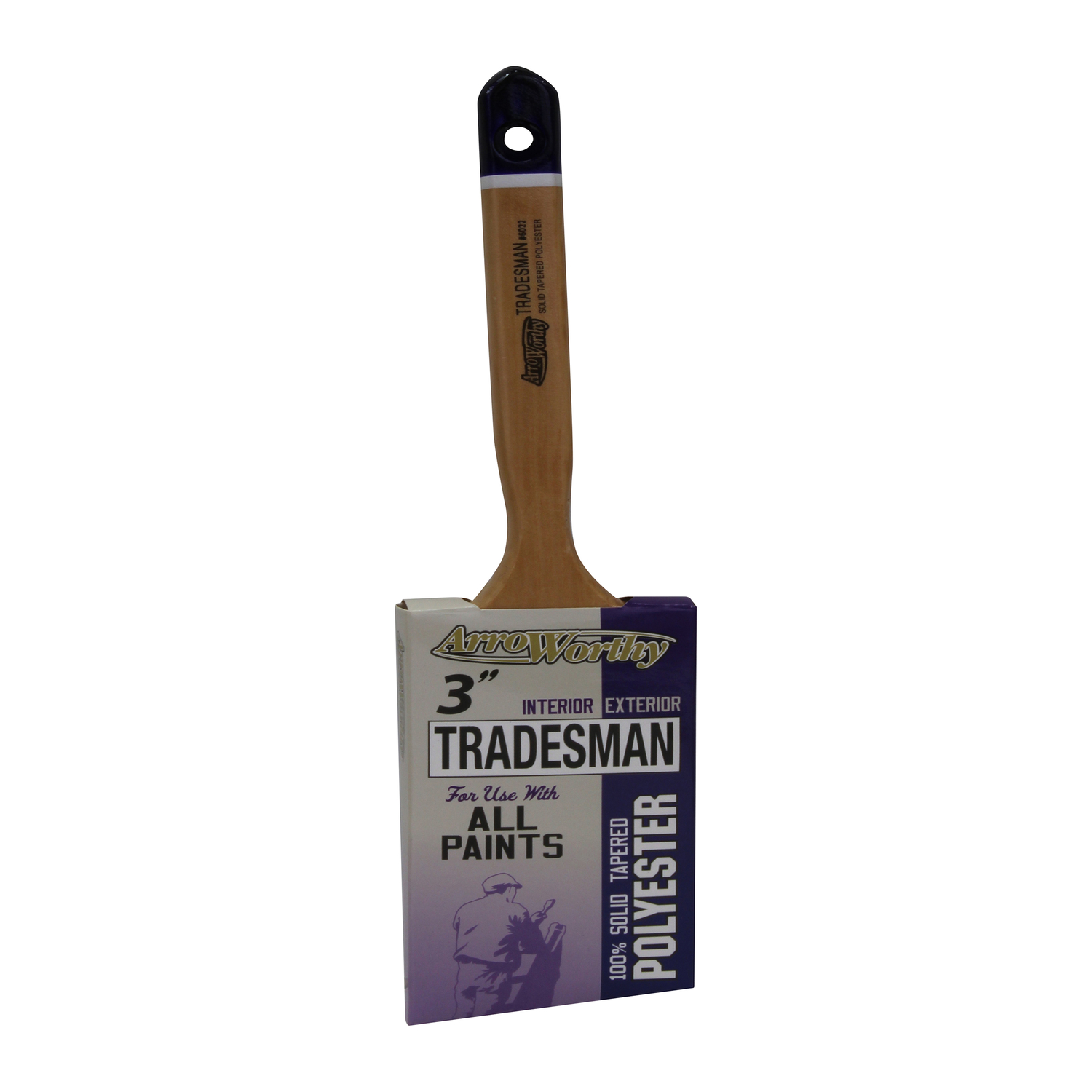 ArroWorthy Tradesman 3 in. Angle Paint Brush - Mycitystee