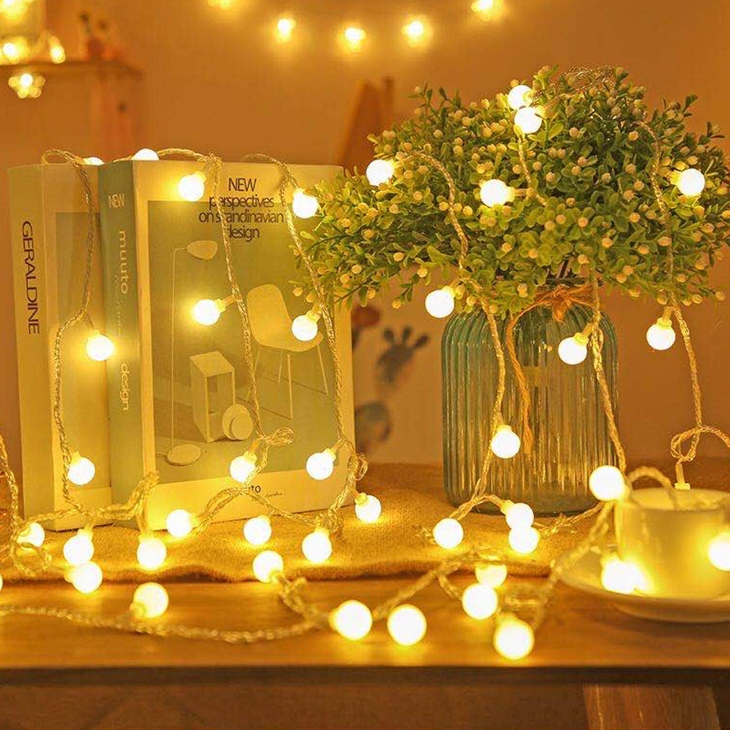 49 Ft 100 LED Waterproof Decoration Light Strings - Yellow Shopping - The Best Deals on String Lights | 39295484 - Mycitystee