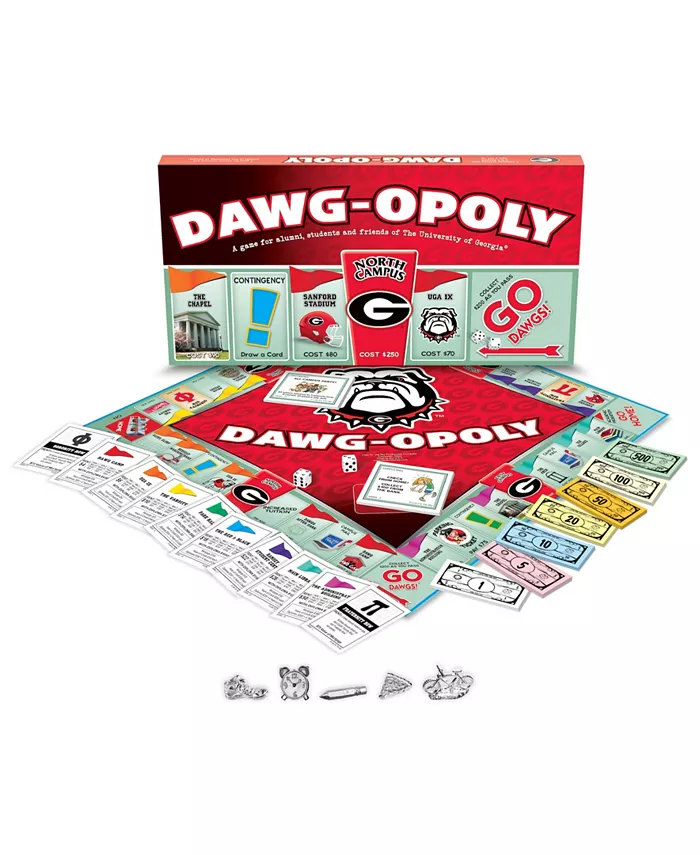 Late for the Sky Dawgopoly Board Game - Mycitystee
