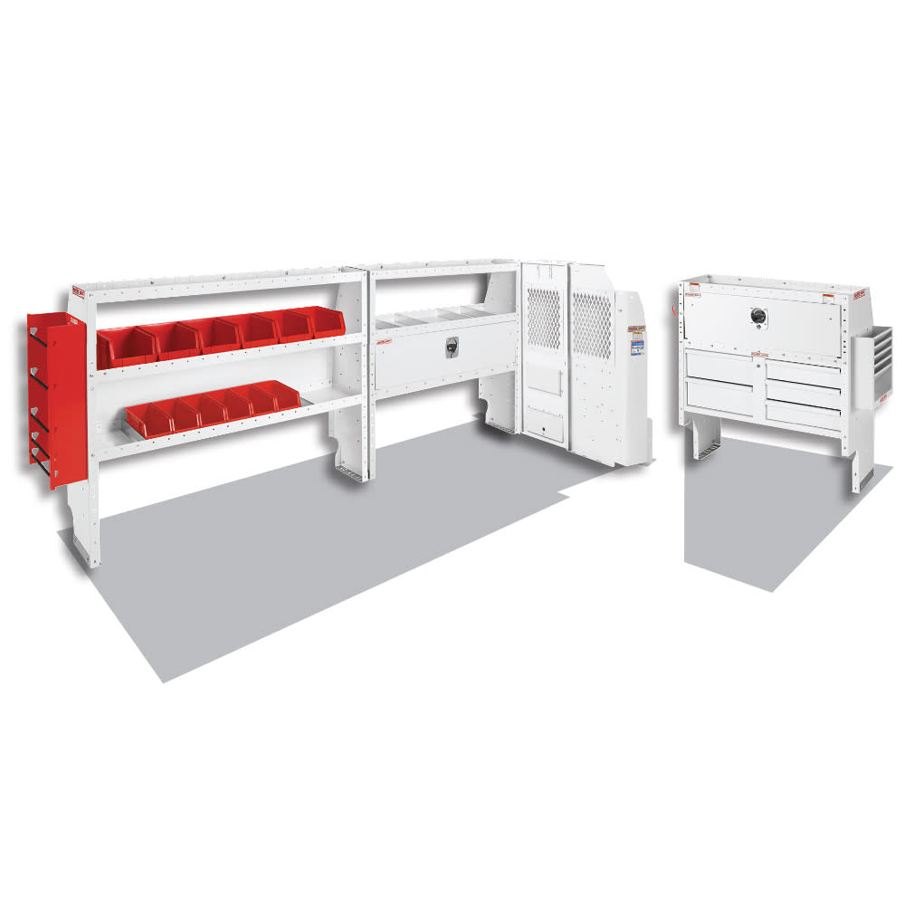 Electrical Contractor Package for Full-Size, 155 Inch Wheel Base GM Savana and Chevrolet Express Vans - Mycitystee