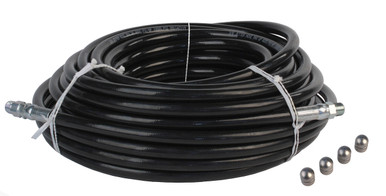 Sewer Jetter Hose  4 Nozzles 3/8