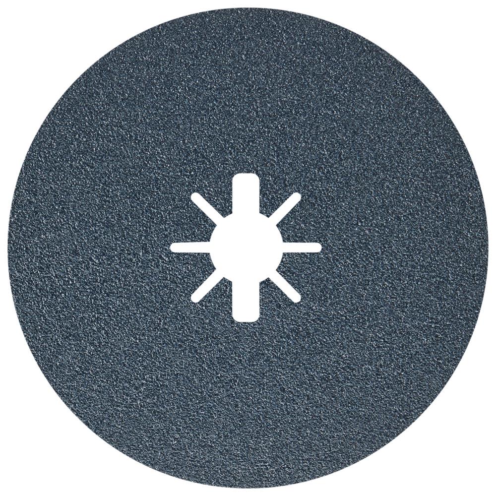 Bosch X LOCK Medium Grit Abrasive Fiber Discs 6 80 Grit 25pc - Mycitystee