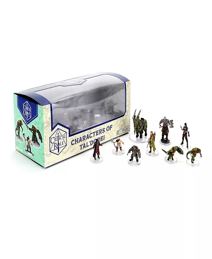 WizKids Games Critical Role Characters of Tal'dorei Pre Painted Role Playing Game 1st 9 Piece Miniature Set - Mycitystee