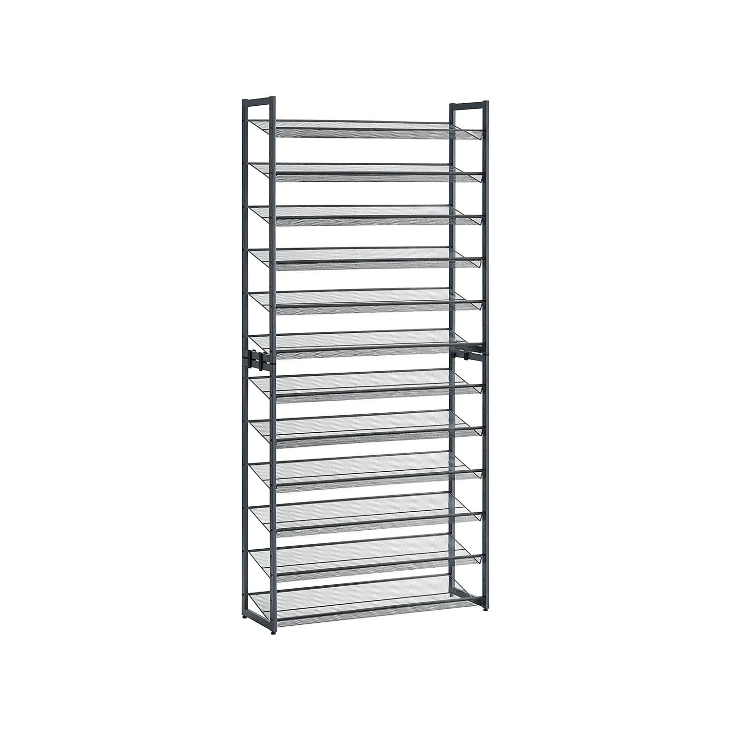 SONGMICS 12-Tier Tall Metal Shoe Storage Organizer - Mycitystee